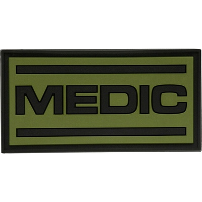 Lékařská nášivka M-Tac Medic PVC - Black/Olive