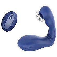 Xocoon Alpha Arouser Prostate Air Stimulator Blue vzdušný pulzátor na prostatu