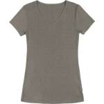Joha Дамско мериносово термобельо Joha Women's Blouse S/S Merino base layer - Sesame Melange - размер XXL (115-1441-0216)