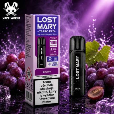Lost Mary Tappo cartridge Grape 20 mg