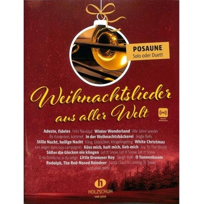 Weihnachtslieder aus aller Welt vianočné koledy a melódie pre 1/2 trombón