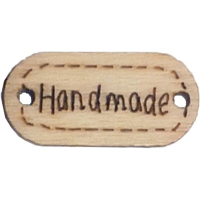 Pro Háčkování hand made, oválný přírodní