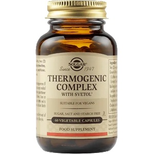 Solgar Thermogenic Complex with Svetol, 60 vegetable capsules
