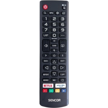Diaľkový ovládač Sencor SLE32S800TCSB, SLE43FS800TCSB, SLE43US800TCSB, SLE50US800TCSB, SLE55US800TCSB, SLE65US800TCSB