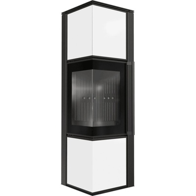 Kratki TORA M 8 kW 150 bílý skleněný Black BA1