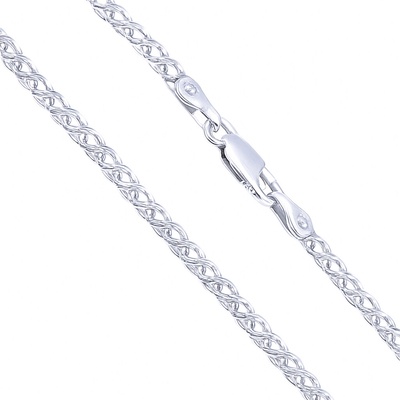 JKB Jewel Stříbrný náramek Rombo 3,5 mm / 19 cm