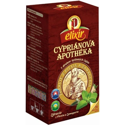 Agrokarpaty bylinný čaj Cypriánová Apothéka MIX 20 x 1,5 g
