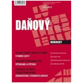 Daňový špeciál 1-2017