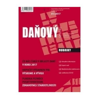 Daňový špeciál 1-2017