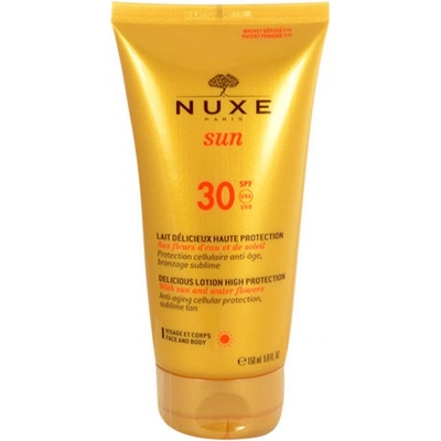 NUXE Sun Delicious Lotion High Protection SPF30 Козметика за слънце 150ml