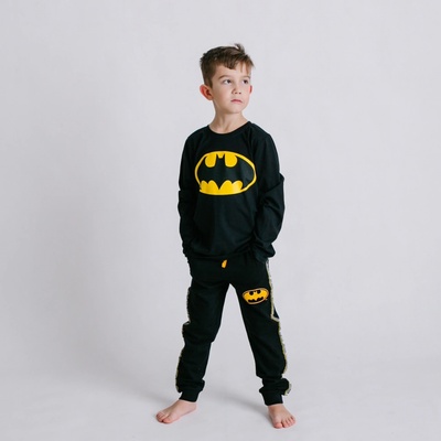 E Plus M chlapčenské tepláky Batman čierna