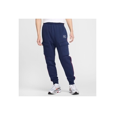 Nike Air Mens Fleece Cargo pants modrá
