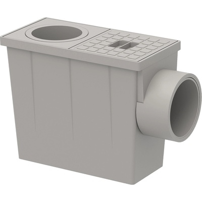Likov Lapač střešních splavenin GRH boční 100/110 mm šedý