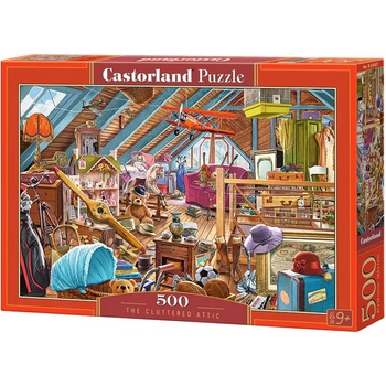 Castorland Пъзел Castorland от 500 части - Таванска стая (B-53407)