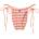 Calvin Klein Бикини Calvin Klein Women's Tie Side Bikini Bottoms - Pink Stripe