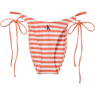 Calvin Klein Бикини Calvin Klein Women's Tie Side Bikini Bottoms - Pink Stripe