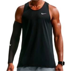 Nike Мъжки потник с широка презрамка Nike Stride Dri-Fit ADV Running Tank Top - Black / Reflective Silver (216-6300-0511)