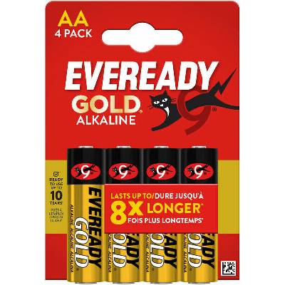 Energizer Eveready Gold AA 4 ks 7638900205916