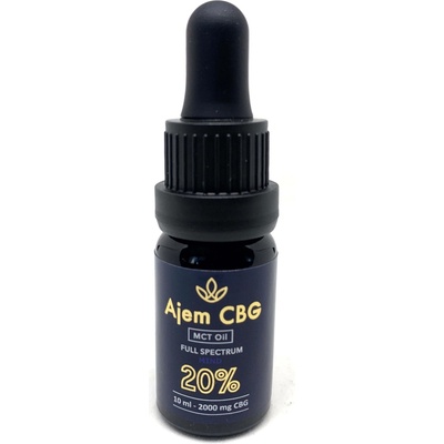 AjemFIT Fullspectrum CBG 20% MCT olej 10 ml