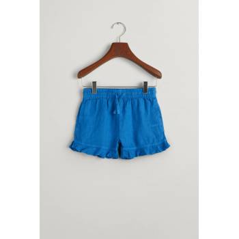 Gant linen frill shorts modrá
