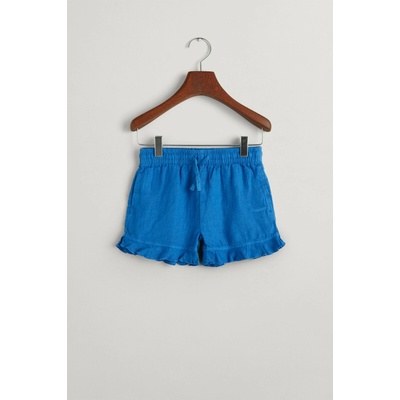 Gant linen frill shorts modrá