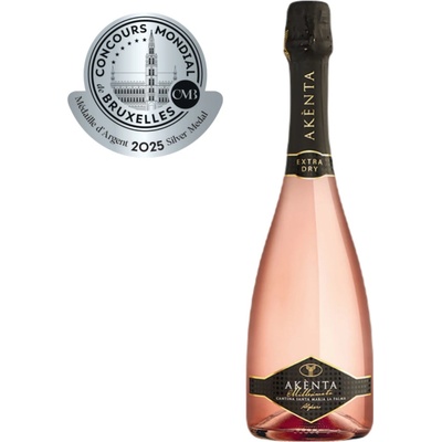 Cantina Santa Maria La Palma AKÈNTA Rosé Cagnulari I.G.T. Extra Dry růžové 2022 12% 0,75 l (holá láhev)