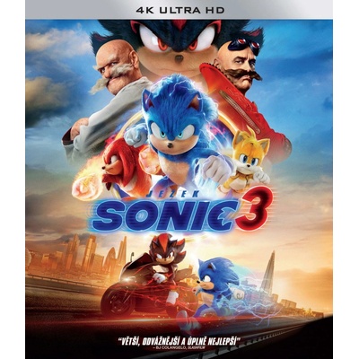Ježko Sonic 3 4K Ultra HD BD