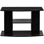 DIVERSA Маса за аквариум BUDGET 100x40x60 см DIVERSA - черен, овален