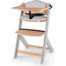 KinderKraft Enock с възглавница сиво/дърво