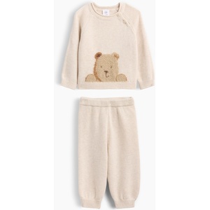GAP Бебешки плетен комплект Brannan Bear GAP GAP | Bezhov | Момичешки | 3-6 месеца
