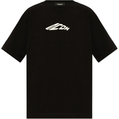 Dsquared2 Logo Icon Black tričko