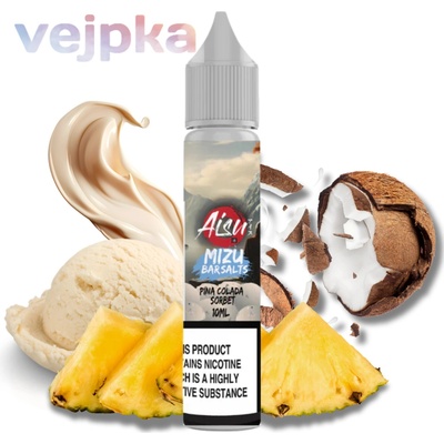 ZAP! AISU MIZU Bar Salts Pina Colada Sorbet 10 ml 10 mg