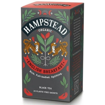 Hampstaed Tea London BIO English Breakfast černý čaj 20 ks