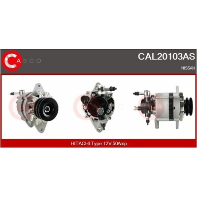 ALTERNATOR 12V 50A CAL20103AS