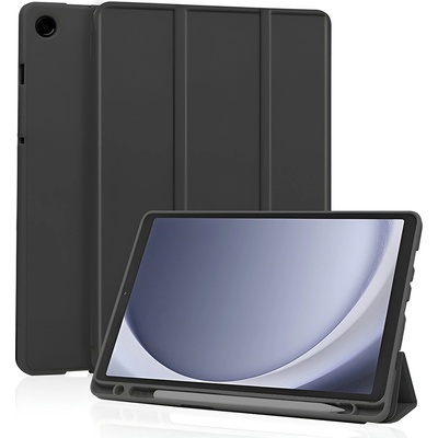 Techsuit Калъф - Samsung Galaxy Tab A11 / A9 - Techsuit Flex Trifold (с държач за стилус) - Черен