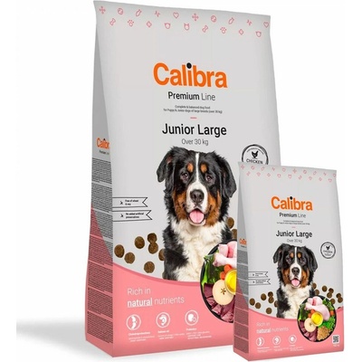 Calibra Dog Premium Line Junior Large 15 kg