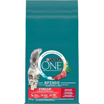 Purina One Bifensis Sterilcat hovädzie 9,75 kg