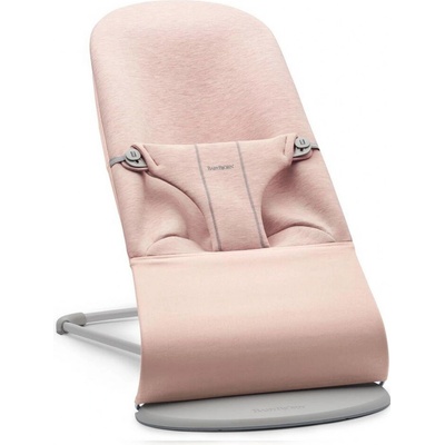 Babybjörn ležadlo Bliss 3D Jersey Light pink svetlá konštrukcia