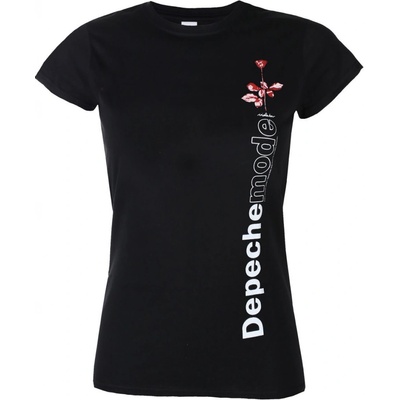 metal Plastic head Depeche Mode violator side rose Čierna