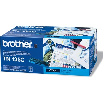 Image 1 of Brother Оригинална тонер касета Brother TN-135C, 4000 страници/5%, Cyan (3020100021)