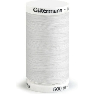 Polyesterové nite Gütermann návin 500 m Farba: 800 White
