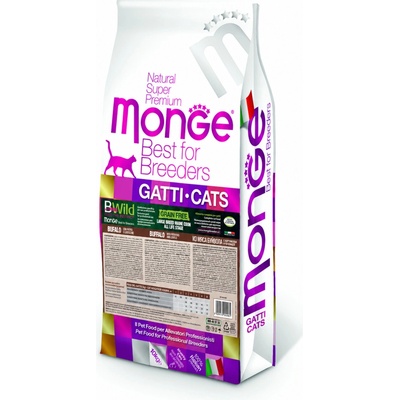 Monge Best for Breeders BWild Grain Free Adult byvolie mäso, zemiaky a šošovica 10 kg