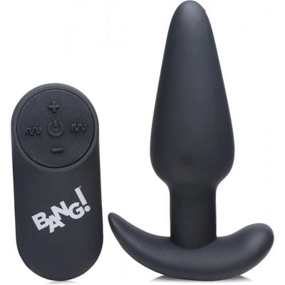 Bang! Remote Control 21X Vibrating Silicone Butt Plug