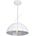 Top Light Apolo 30B - Пендел 1xE27/40W/230V бял/сребрист (TP1605)