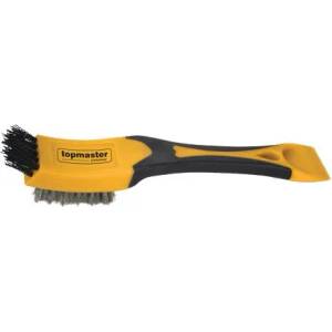 topmaster Четка телена 200 мм неръждаема стомана 2в1 Topmaster 390800