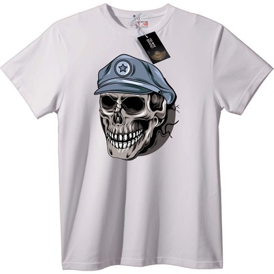NOONEBRAND Тениска Военен Череп - L, Black