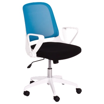 Работен стол Carmen 7033 - синьо - черен (3520224)