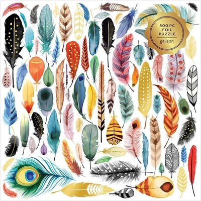 Galison - Puzzle Feathers - 500 piese
