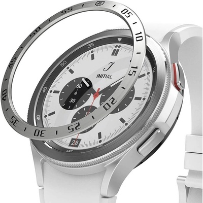 Ringke Рамка от неръждаема стомана с висока степен на защита за Samsung Galaxy Watch 4 Classic 42мм - Ringke Bezel Styling Stainless Steel (сребрист) (GW4C-42-01)
