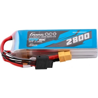 Gens ace G-Tech Soaring 2800mAh 11.1V 60C 3S1P LiPo XT60